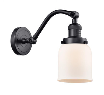 Bell - 1 Light - 5 inch - Matte Black - Adjustable Sconce (3442|515-1W-BK-G51-LED)