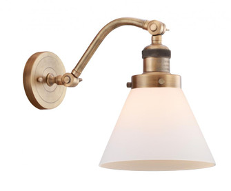 Cone - 1 Light - 8 inch - Brushed Brass - Sconce (3442|515-1W-BB-G41-LED)