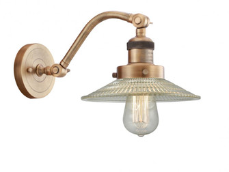 Halophane - 1 Light - 9 inch - Brushed Brass - Adjustable Sconce (3442|515-1W-BB-G2)