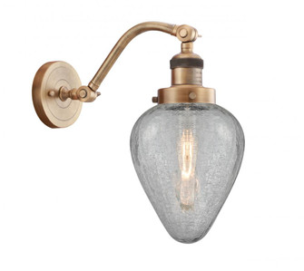 Geneseo - 1 Light - 7 inch - Brushed Brass - Adjustable Sconce (3442|515-1W-BB-G165-LED)