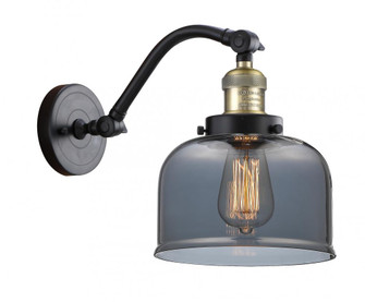Bell - 1 Light - 8 inch - Black Antique Brass - Adjustable Sconce (3442|515-1W-BAB-G73-LED)