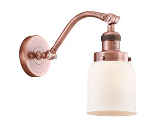 Bell - 1 Light - 5 inch - Antique Copper - Adjustable Sconce (3442|515-1W-AC-G51)