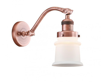 Canton - 1 Light - 7 inch - Antique Copper - Adjustable Sconce (3442|515-1W-AC-G181S)