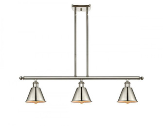 Smithfield - 3 Light - 36 inch - Polished Nickel - Cord hung - Island Light (3442|516-3I-PN-M8)