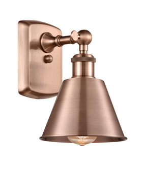 Smithfield - 1 Light - 7 inch - Antique Copper - Sconce (3442|516-1W-AC-M8)