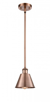 Smithfield - 1 Light - 7 inch - Antique Copper - Mini Pendant (3442|516-1S-AC-M8-LED)