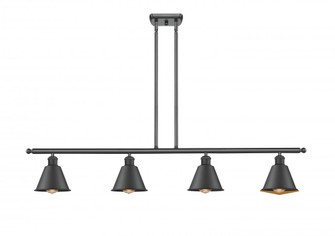 Smithfield - 4 Light - 48 inch - Matte Black - Stem hung - Island Light (3442|516-4I-BK-M8)