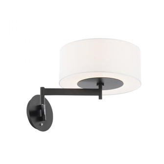 CHELSEA 23IN SWING ARM TASK LAMP 3000K (16|BL-83023-BK)