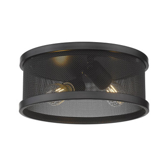 Channing 11'' Flush Mount in Matte Black (36|3168-FM11 BLK-BLK)