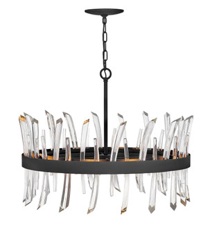 Medium Single Tier Chandelier (88|FR30904BLK)