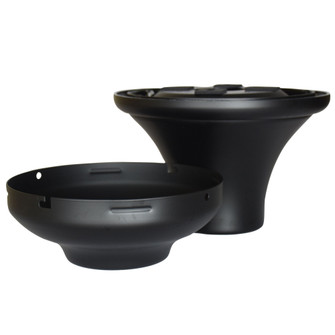 Ceiling Fan Close to Ceiling Kit - Black - Wet Rated (90|CCK8002BLW)