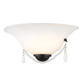Wry Lighting Priscilla 1-light Wall Sconce in Matte Black (36|3719-WSC BLK-OP)