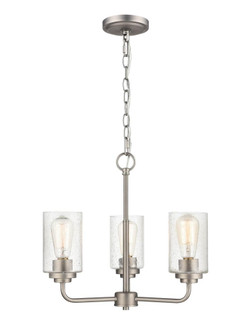 Moven 18'' Wide 3-Light Chandelier (670|9603-SN)