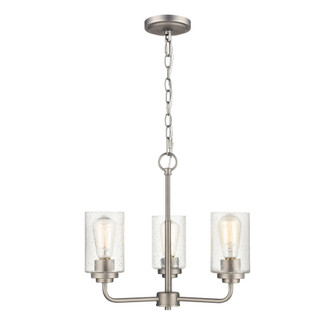 Moven 18'' Wide 3-Light Chandelier (670|9603-SN)