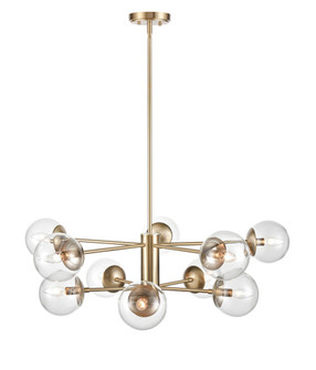 Avell 1 - Light Chandelier Ceiling Light Modern Gold (670|8150-MG)