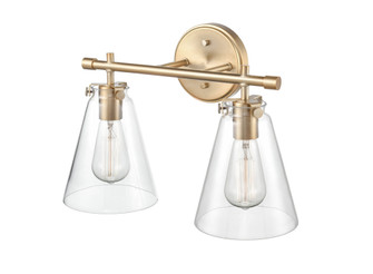 Aliza 2-Light Vanity Modern Gold (670|8122-MG)