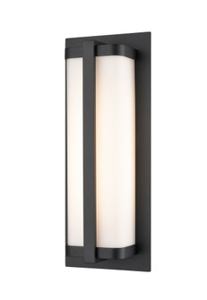 Amster 1-Light LED Outdoor Wall Sconce Powder Coated Black (670|8091-PBK)