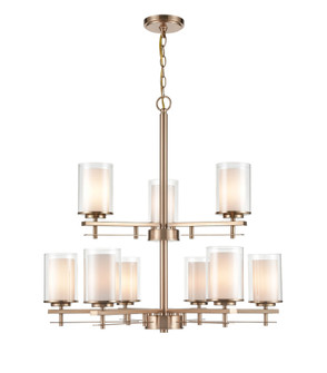 Huderson 9-Light Chandelier Ceiling Light Modern Gold (670|5519-MG)