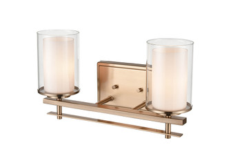 Huderson 2-Light Vanity Modern Gold (670|5502-MG)