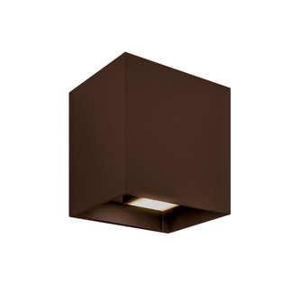 4 Inch Square Directional Up/Down LED Wall Sconce (776|LEDWALL-G-BR)