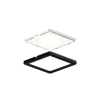 12V Square Slim Puck (776|4006SQ-BK)