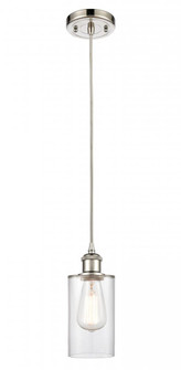 Clymer - 1 Light - 4 inch - Polished Nickel - Cord hung - Mini Pendant (3442|516-1P-PN-G802)