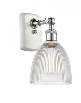 Castile - 1 Light - 6 inch - White Polished Chrome - Sconce (3442|516-1W-WPC-G382)