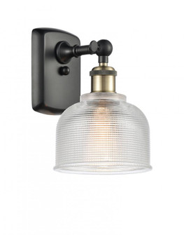 Dayton - 1 Light - 6 inch - Black Antique Brass - Sconce (3442|516-1W-BAB-G412-LED)