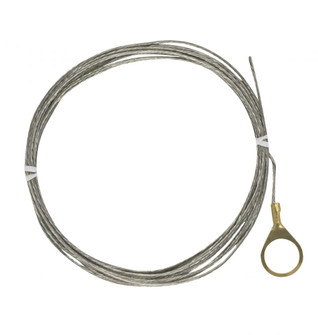10 Foot 18/1 Tinned Copper Ground Wire; 1/4 IP Round Ground Lug (27|93/325)