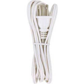 8 Foot 18/2 SPT-2 105C Cord Set; Black Finish; 36'' Hank; 200 Carton; Molded Polarized Plug; (27|90/102)