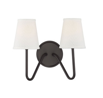 2-Light Wall Sconce in Oil Rubbed Bronze (8483|M90055ORB)