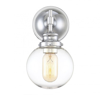 1-Light Wall Sconce in Chrome (8483|M90024CH)