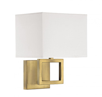 1-Light Wall Sconce in Natural Brass (8483|M90009NB)