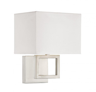 1-Light Wall Sconce in Brushed Nickel (8483|M90009BN)