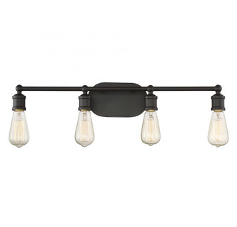 4-Light Bathroom Vanity Light in Oil Rubbed Bronze (8483|M80013ORB)