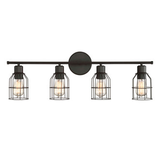 4-Light Bathroom Vanity Light in Oil Rubbed Bronze (8483|M80005ORB)