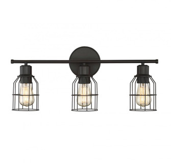 3-Light Bathroom Vanity Light in Oil Rubbed Bronze (8483|M80004ORB)