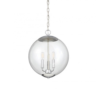 3-Light Pendant in Chrome (8483|M70060CH)