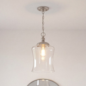 1-Light Mini Pendant in Brushed Nickel (8483|M70019BN)
