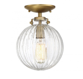 1-Light Ceiling Light in Natural Brass (8483|M60056NB)