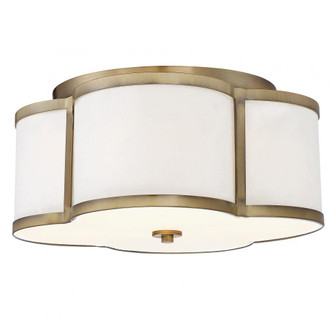 3-Light Ceiling Light in Natural Brass (8483|M60020NB)