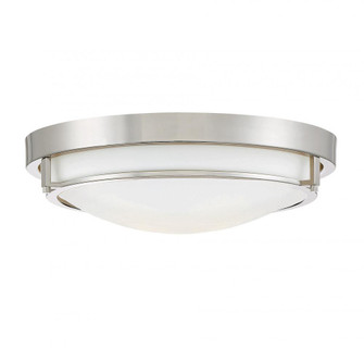 2-Light Ceiling Light in Polished Nickel (8483|M60019PN)