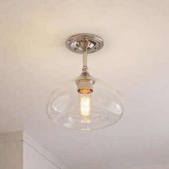 1-Light Ceiling Light in Polished Nickel (8483|M60017PN)