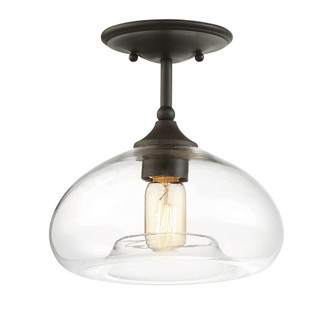 1-Light Ceiling Light in Oil Rubbed Bronze (8483|M60017ORB)