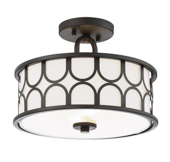 2-Light Ceiling Light in Oil Rubbed Bronze (8483|M60015ORB)