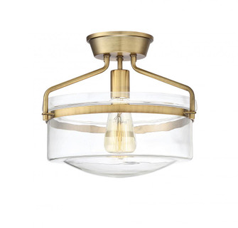1-Light Ceiling Light in Natural Brass (8483|M60011NB)
