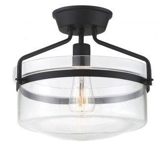 1-Light Ceiling Light in Matte Black (8483|M60011MBK)