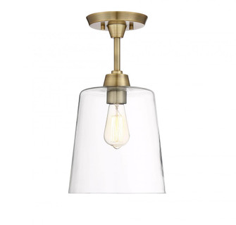 1-Light Ceiling Light in Natural Brass (8483|M60010NB)