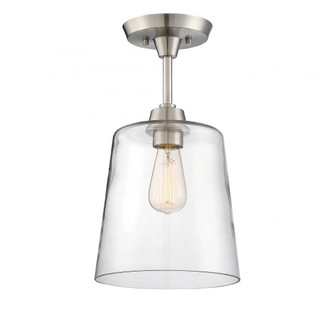 1-Light Ceiling Light in Brushed Nickel (8483|M60010BN)