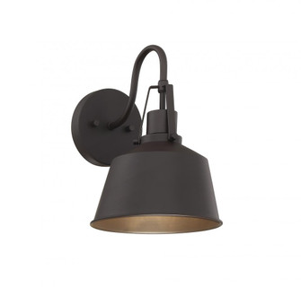 1-Light Outdoor Wall Lantern in Oil Rubbed Bronze (8483|M50049ORB)